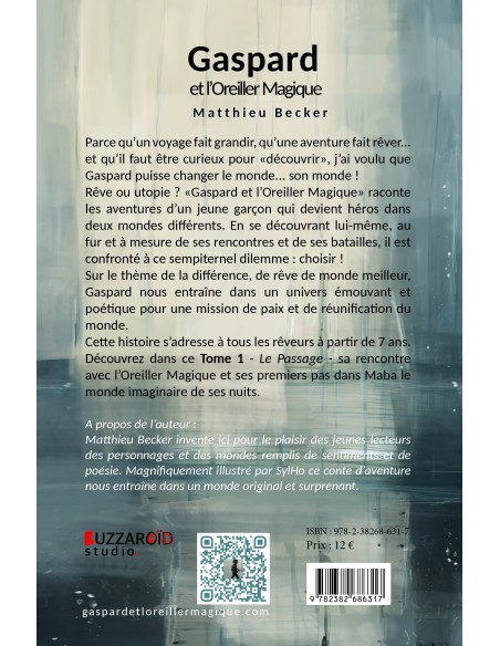 Gaspard et l'Oreiller Magique - Le passage Tome 1 de Matthieu BECKER