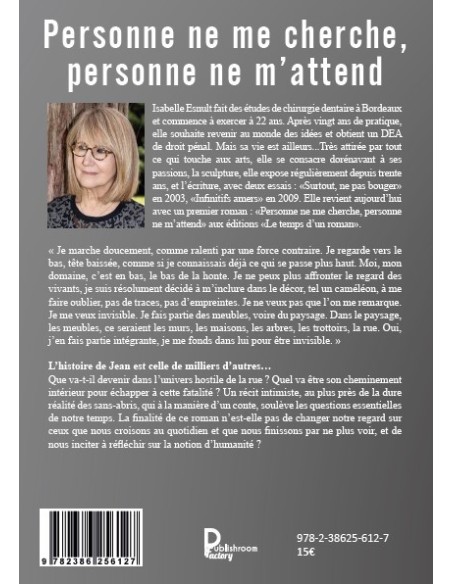 Personne ne me cherche, personne ne m'attend d'Isabelle ESNULT