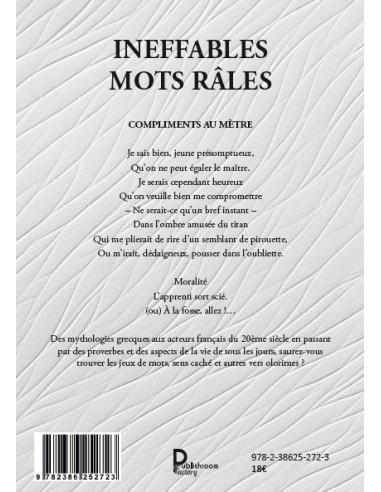 INEFFABLES MOTS  RÂLES de Jacky TRULLIER