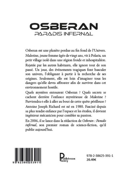 OSBERAN Paradis Infernal AJ Richard