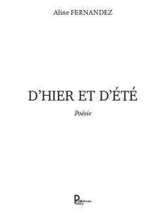 D’hier et d’été d'Aline Fernandez