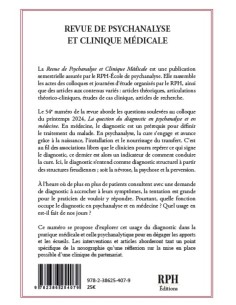 Revue de Psychanalyse et Clinique Médicale Revue n° 54 2
