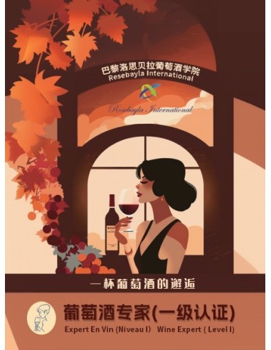 Expert En Vin Niveau I, Wine Expert Level I, 葡萄酒专家(一级认证) de Océane LI