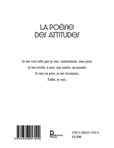 La poésie des attitudes de Aude BINIMBI