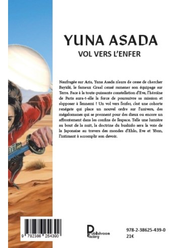 YUNA ASADA T2. VOL VERS L'ENFER de Vincent Ruchet