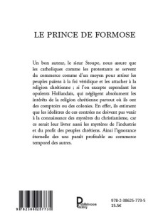 Le prince de Formose de Tirilly de Gagen 2