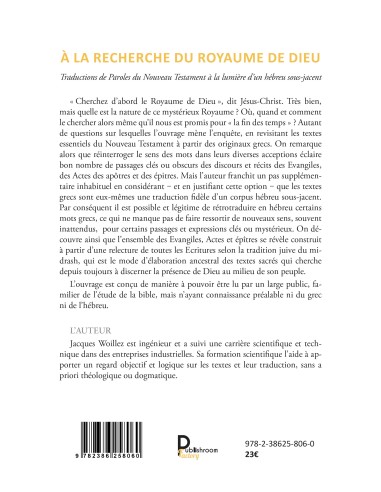 À la recherche du Royaume de Dieu de Jacques WOILLEZ