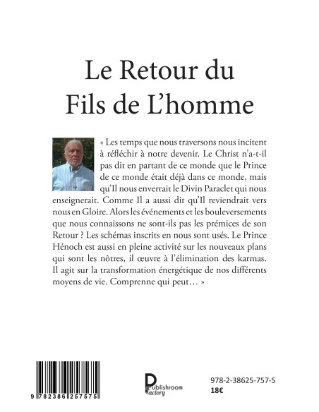 Le Retour du Fils de l'homme de Marc-David et Alexandra ANGELIDES