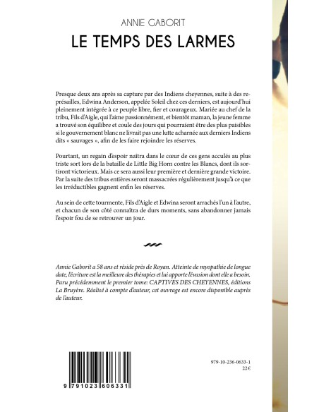 Le temps des larmes de Annie Gaborit