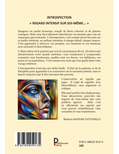 "Regard intensif sur Soi-même..." Introspection de Béatrice BAYDAR TATTANELLI 2