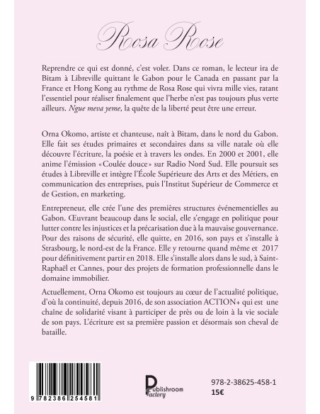 ROSA ROSE de ORNA OKOMO