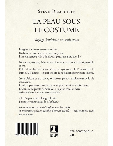 La peau sous le costume de Steve Delcourte