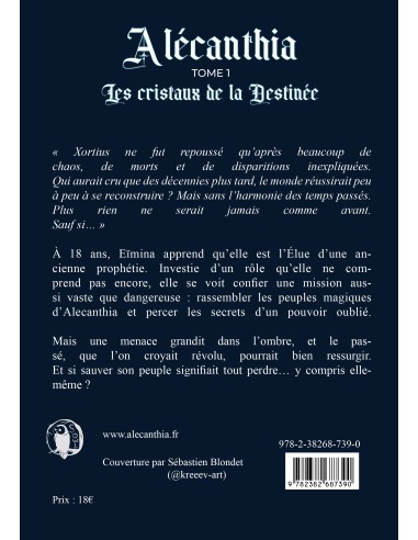 Alécanthia tome 1 Les cristaux de la Destinée de S.OWL