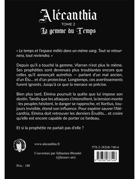 Alécanthia tome 2 La gemme du Temps de S.OWL
