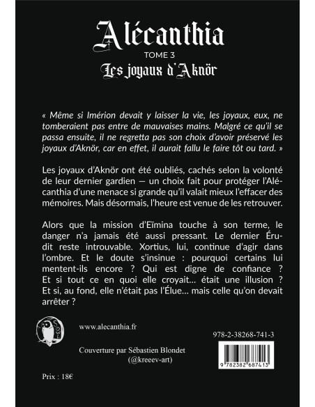 Alécanthia tome 3 Les joyaux d'Aknör de S.OWL