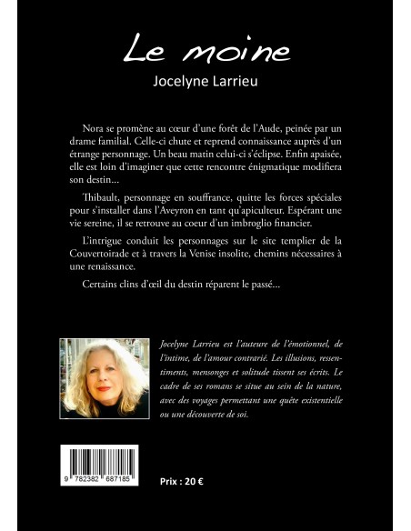 Le moine de  Jocelyne LARRIEU