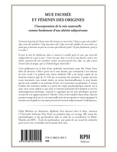 Mue faussée et féminin des origines de Chloé Blachère 2