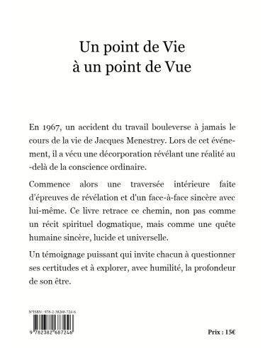Un point de Vie à un point de Vue de Jacques Menestrey