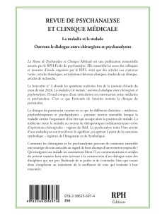 Revue de Psychanalyse et Clinique Médicale - Hors série n° 3 2