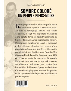SOMBRE COLORÉ UN PEUPLE PIEDS-NOIRS de  Jean Yves Bordinaro 2