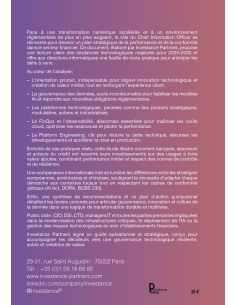 Gouvernance technologique et innovation maîtrisée de Investance Partners 2