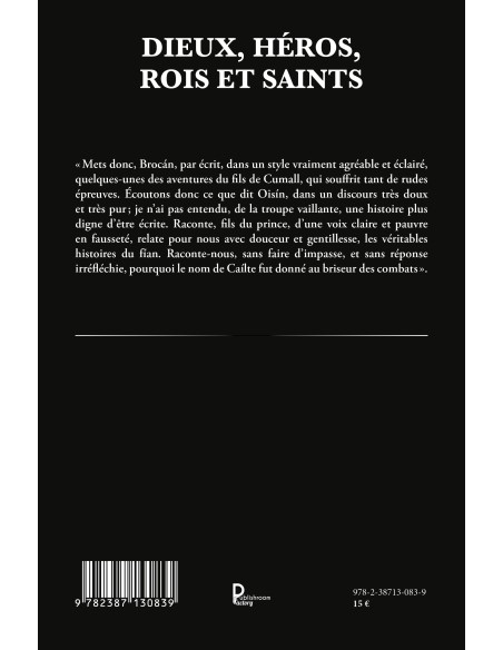 Dieux, héros, rois et saints Mythes, sagas et littérature épique de l'Irlande ancienne. Livre 3 Volume 2