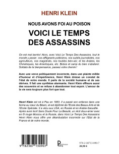 Nous Avons Foi Au Poison VOICI LE TEMPS DES ASSASSINS de Henri Klein 2