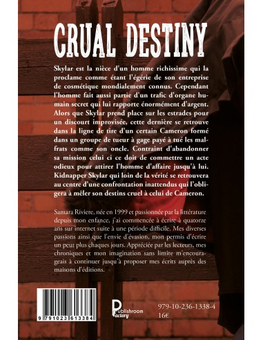 Crual destiny de  Samara Rivière