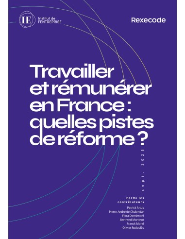 Travailler et rémunérer en France : quelles pistes de réforme ?