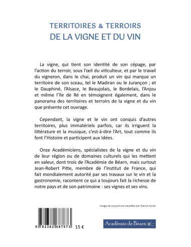 Territoires & Terroirs de la Vigne et du Vin de Académie de Béarn