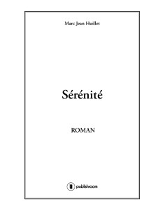 "Sérénité" de Marc Jean Huillet