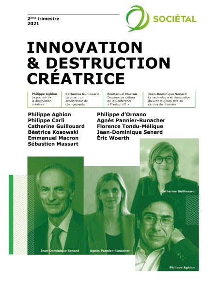 Revue Sociétal : Innovation et destruction créatrice de Institut de l'entreprise 