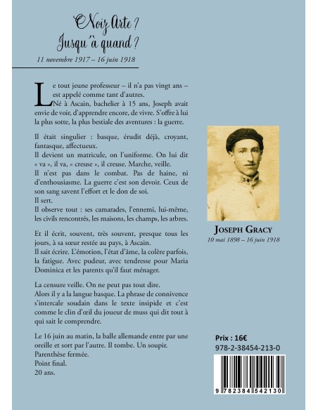Noiz Arte ? Jusqu'à quand ?  de Joseph Gracy