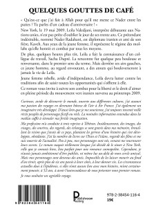Quelques gouttes de café de Isabelle Matteoni 2